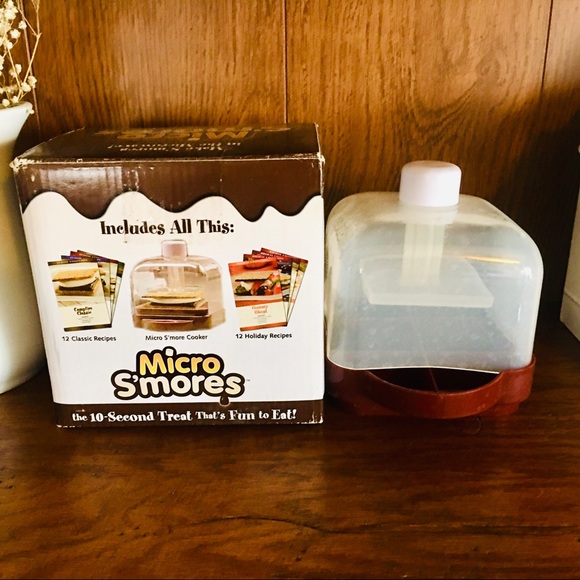 Micro smores kit set with box microwave baker camping slumber party - Picture 2 of 6